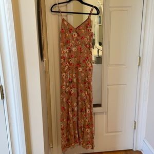 Everlasting Bliss Blush Floral Pink Maxi Dress